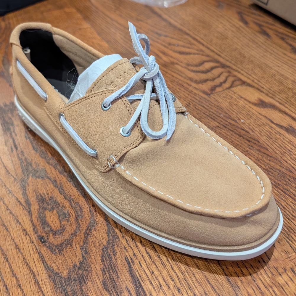 Tan Boat Shoe